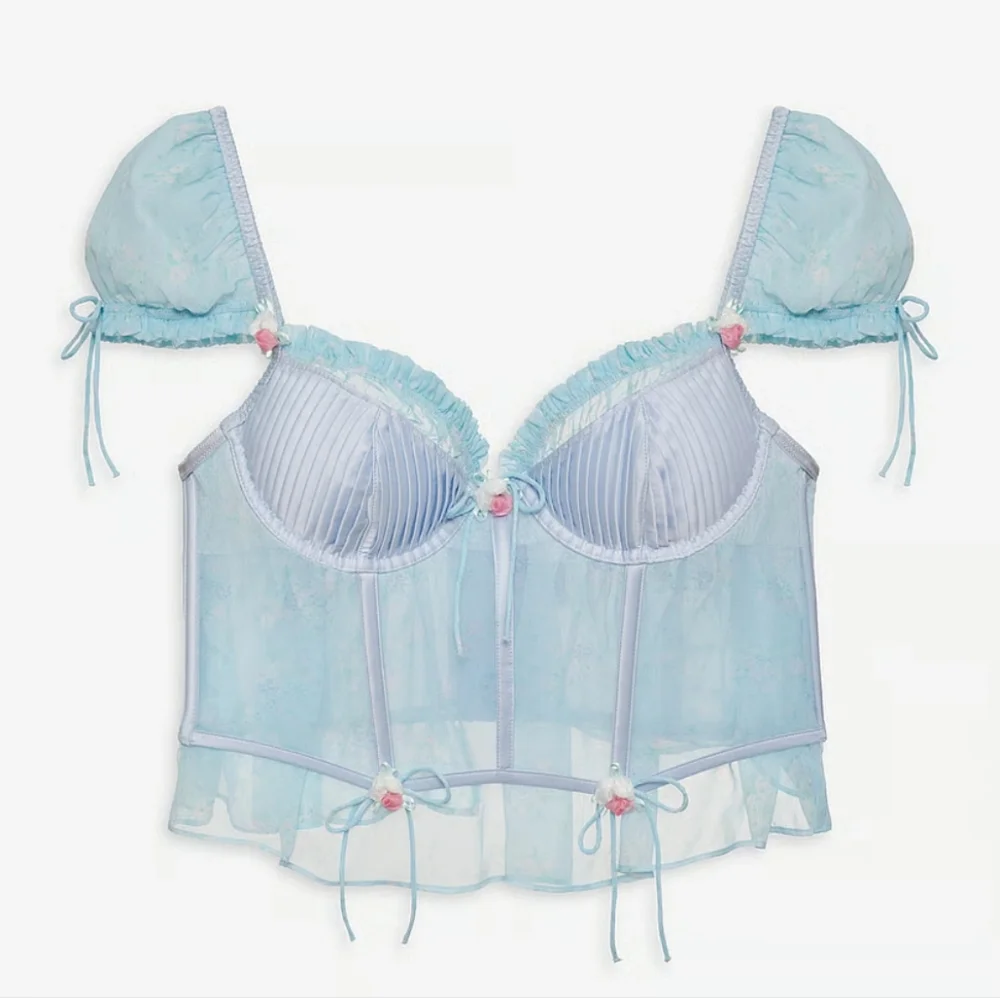 New!For Love And Lemons Ellery‎ Bustier Corset Top